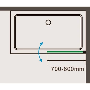 Parawan nawannowy Evora 70x140 6mm