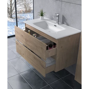 Szafka łazienkowa z umywalką Catania Sonoma 60cm