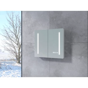 Dwudrzwiowa szafka z lustrem Sevilla White 60 cm