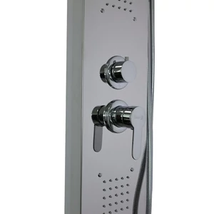 panel prysznicowy Denver Silver stal nierdzewna