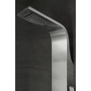 panel prysznicowy Alegre Silver stal nierdzewna