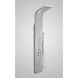 panel prysznicowy Alegre Silver stal nierdzewna