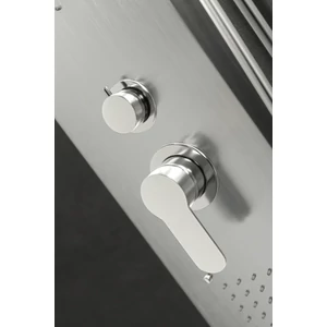 panel prysznicowy Merin Silver stal nierdzewna