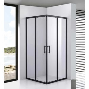 Kabina prysznicowa Toulon Black 6 mm 70*70 190 cm