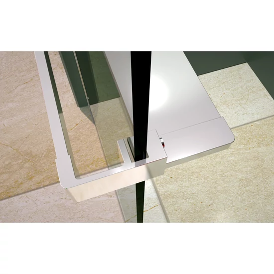 Ręcznik i mydelniczka Rochelle Chrome 80 cm