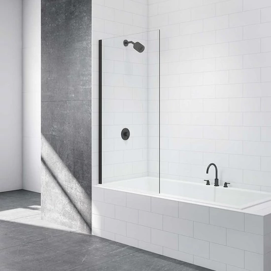 Parawan nawannowy Alvor Black 120x140 6mm