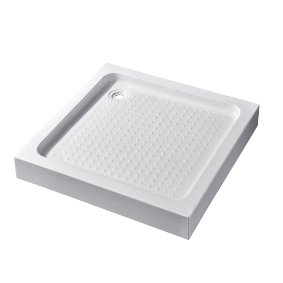 Kwadratowy brodzik akrylowy Almagro 80x80x13,5 cm