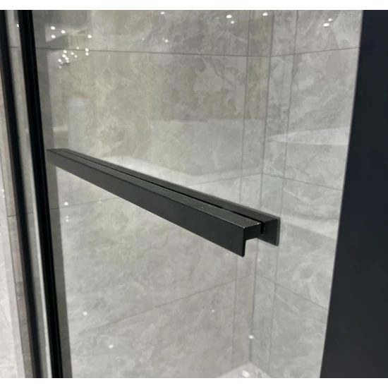 Kabina prysznicowa Firenze Black 6 mm 70 cm