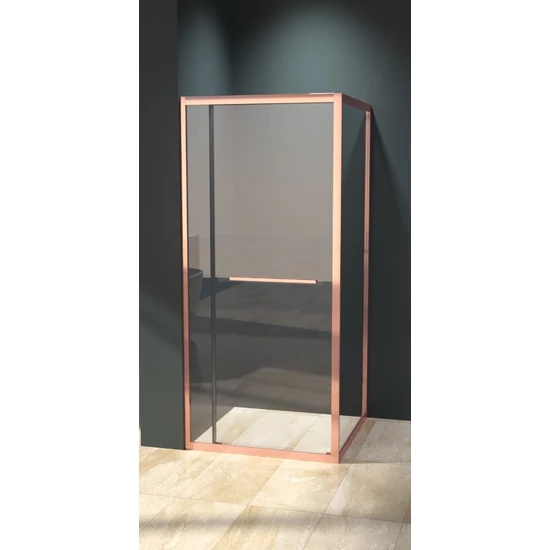 Kabina prysznicowa Firenze Rose Gold 6 mm 80 cm