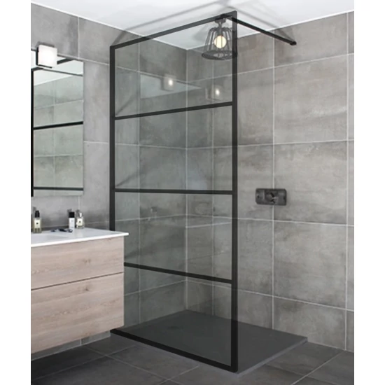 Ścianka prysznicowa Walk-in Black 50, 200cm, 8mm