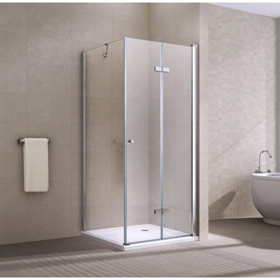 Kabina prysznicowa Cordoba Duo 90x90, 195 cm, 6 mm