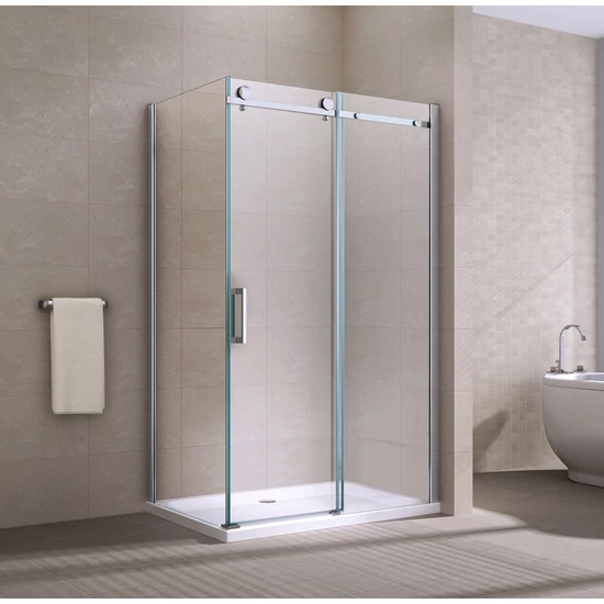 Kabina prysznicowa Belver Duo 90x120, 195 cm, 6 mm