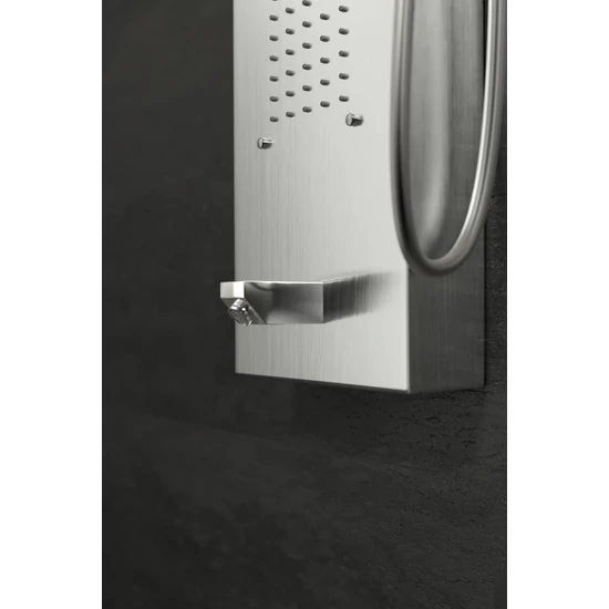 panel prysznicowy Merin Silver stal nierdzewna