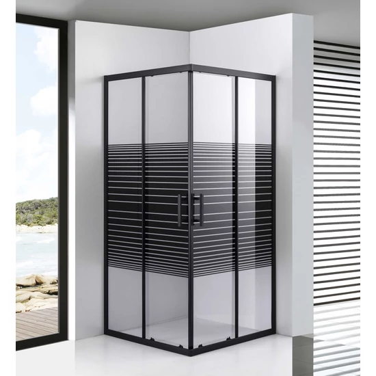 Kabina prysznicowa Toulon Shadow 6 mm 70*70 190 cm