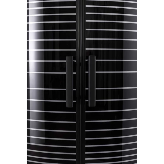 Półokrągła kabina prysznicowa Avignon Shadow 6 mm 70*70 190 cm