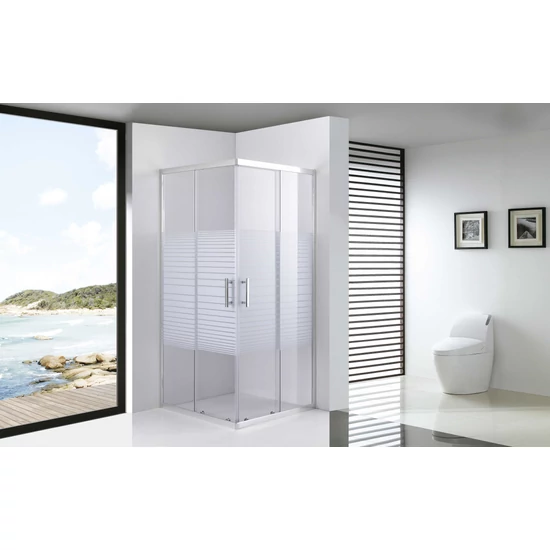 Kabina prysznicowa Toulon White 6 mm 70*70 190 cm