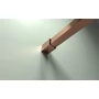 Ręcznik i mydelniczka Rochelle Rose Gold 80 cm