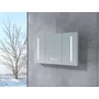 Trzydrzwiowa szafka z lustrem Vicenza White 100 cm