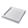 Kwadratowy brodzik akrylowy Almagro 80x80x13,5 cm
