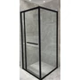 Kabina prysznicowa Firenze Black 6 mm 70 cm
