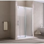 Obraz 1/3 -Drzwi prysznicowe przesuwne Milano 120, 195cm, 8mm