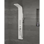 panel prysznicowy Alegre White stal nierdzewna