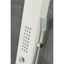 Obraz 12/13 -panel prysznicowy Alegre White stal nierdzewna