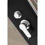 Obraz 9/14 -panel prysznicowy Merin Black stal nierdzewna