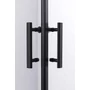 Obraz 4/7 -Kabina prysznicowa Toulon Black 6 mm 70*70 190 cm