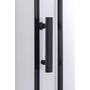 Obraz 5/6 -Półokrągła kabina prysznicowa Avignon Black 6 mm 70*70 190 cm