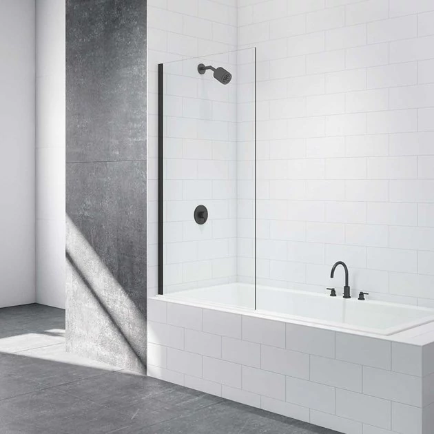 Parawan nawannowy Alvor Black 120x140 6mm