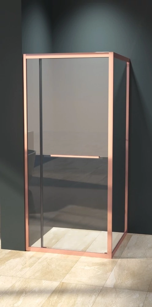 Kabina prysznicowa Firenze Rose Gold 6 mm 80 cm