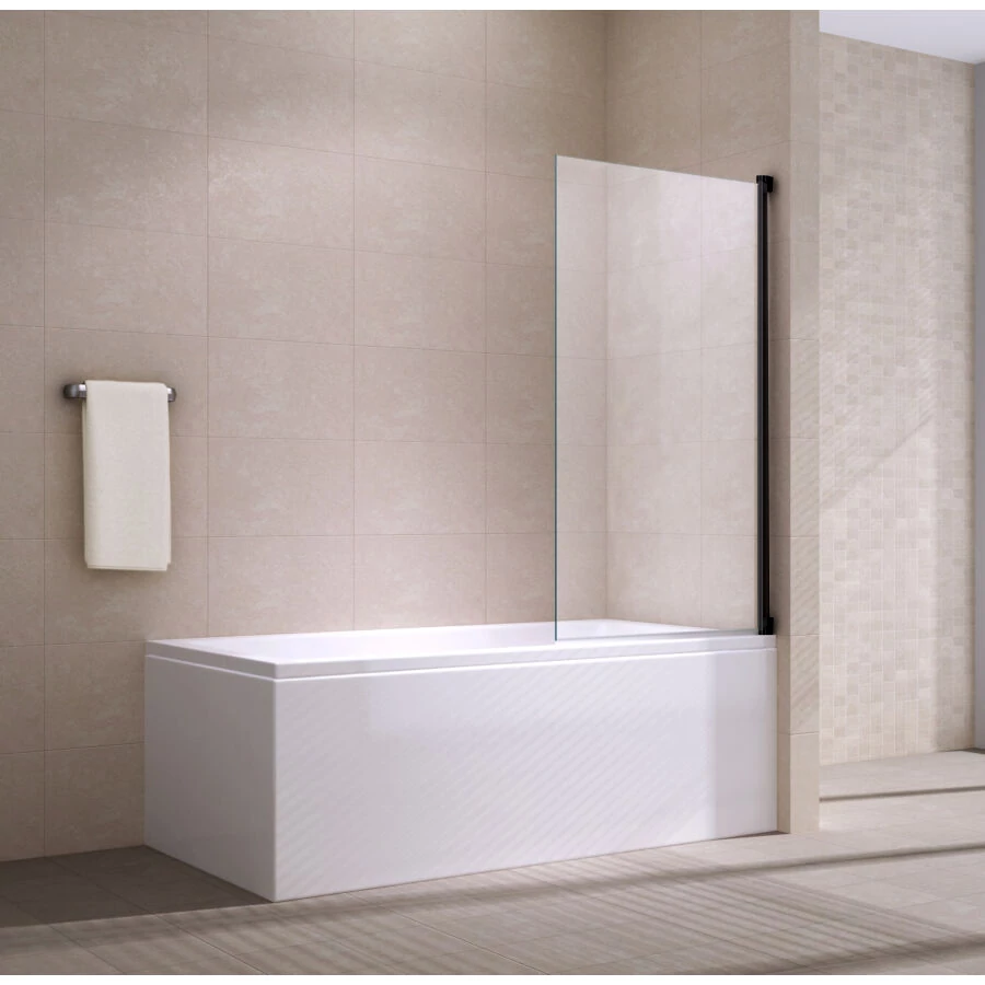 Parawan nawannowy Evora Black 70x140 6mm
