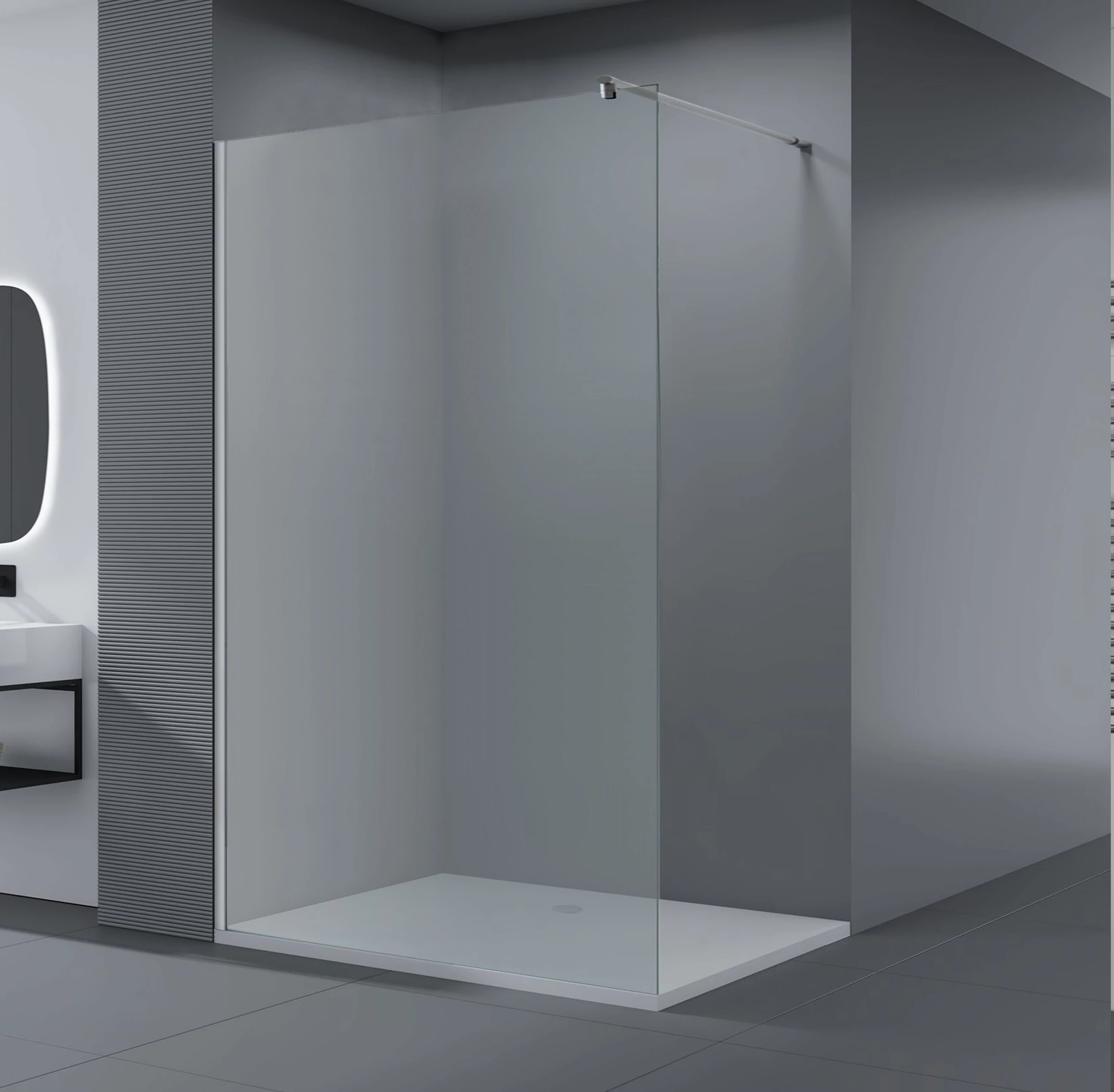 Ścianka prysznicowa Walk-in Chrome 70, 190cm, 8mm
