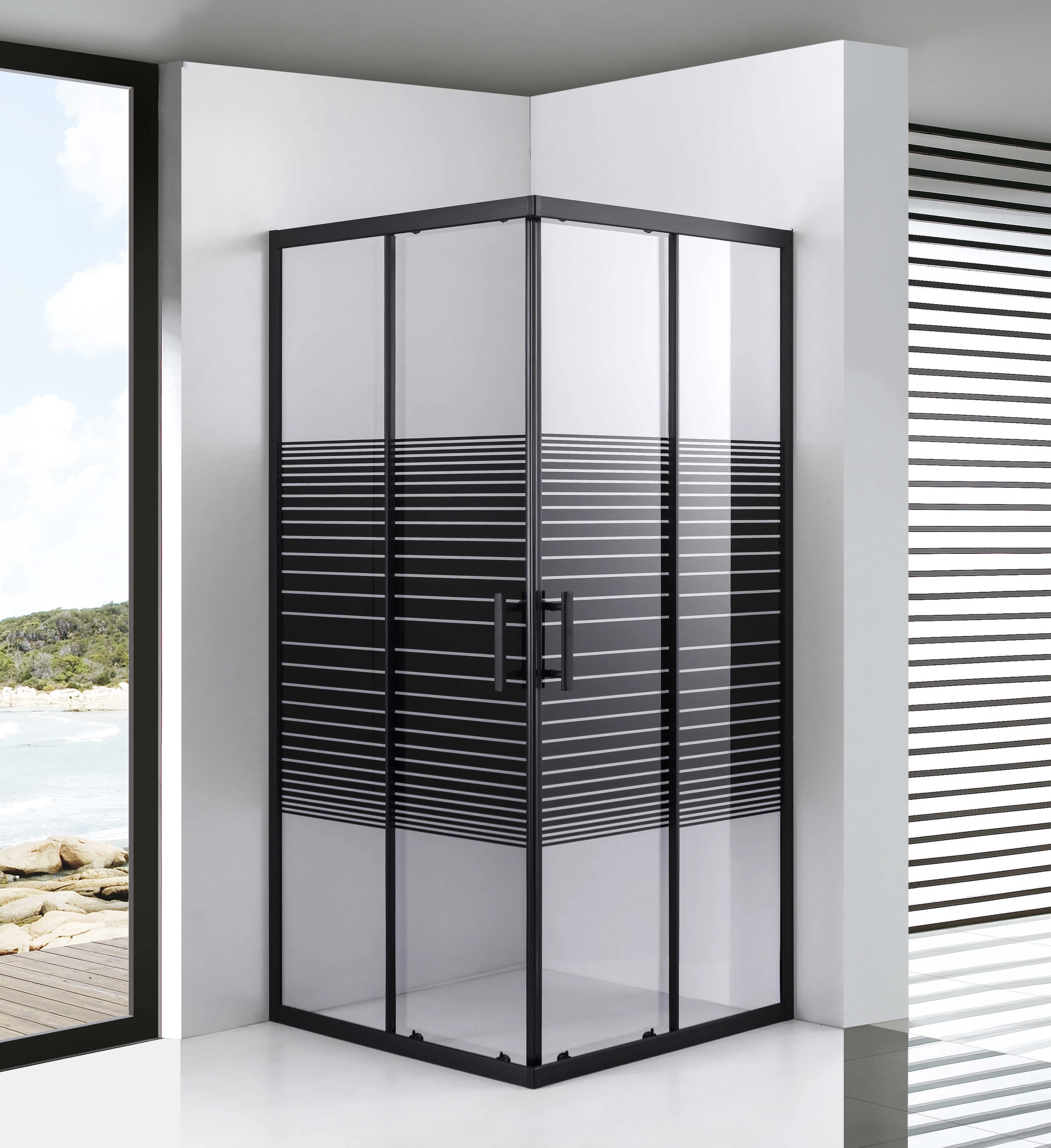 Kabina prysznicowa Toulon Shadow 6 mm 70*70 190 cm